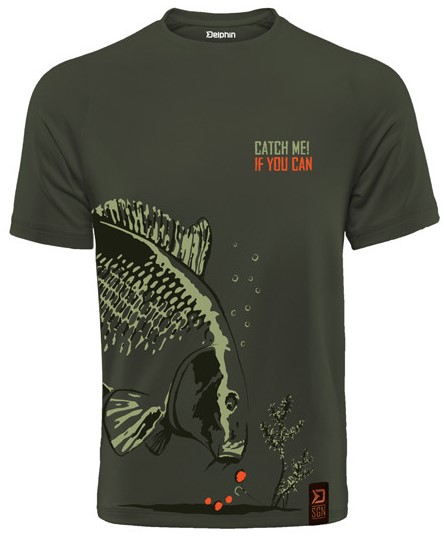 Delphin tričko catch me carp nx - king size