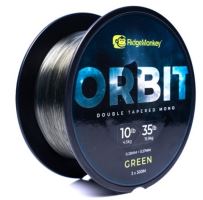 RidgeMonkey Vlasec Orbit Double Tapered Mono Obojstranne Ujímaný Vlasec Zelená 3x300 m (1)