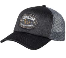 Savage Gear Šiltovka Badge Trucker Cap Black Savage Gear Šiltovka Badge Trucker Cap Black