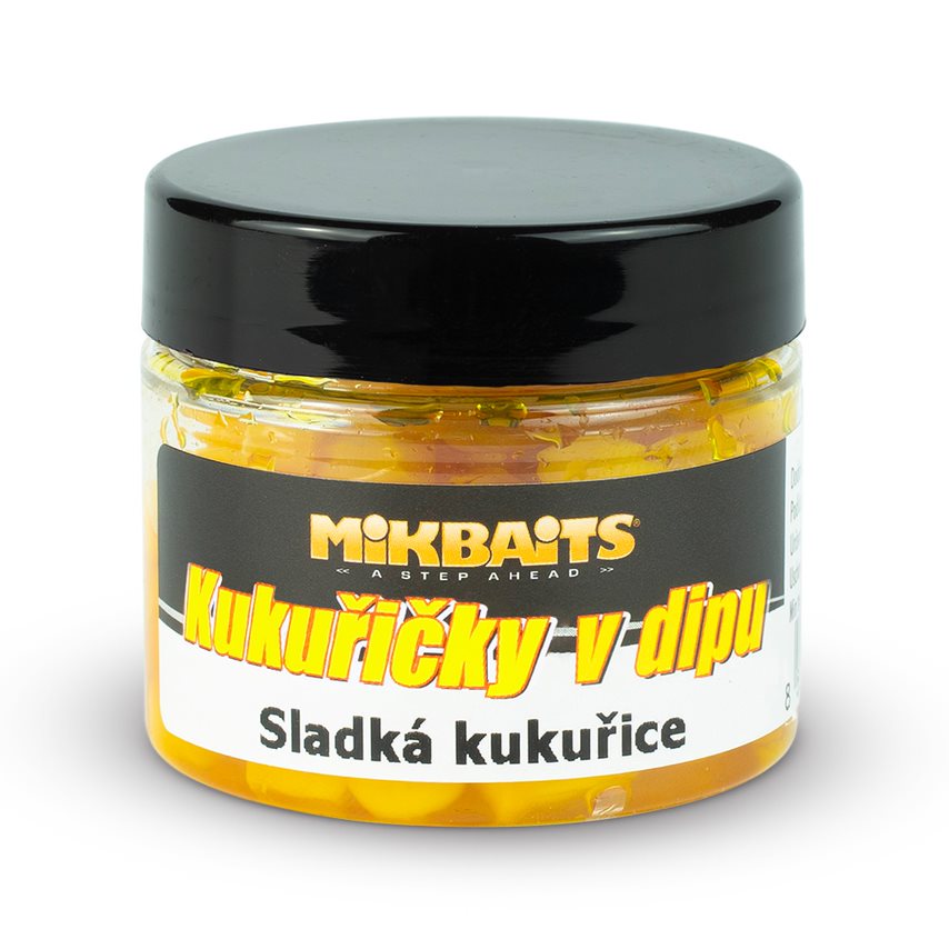 Mikbaits kukuričky v dipe 50 ml - pikantná slivka