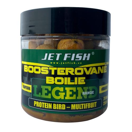 Jet Fish Boosterované Boilie Legend Range Protein Bird Multifruit 250 ml - 20 mm