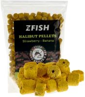 Zfish Pelety Halibut Pellets Strawberry Banana 1 kg