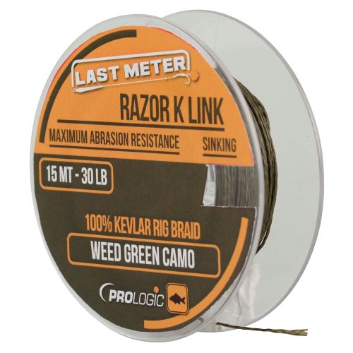 Prologic Náväzcová šnúrka Razor K Link 15 m