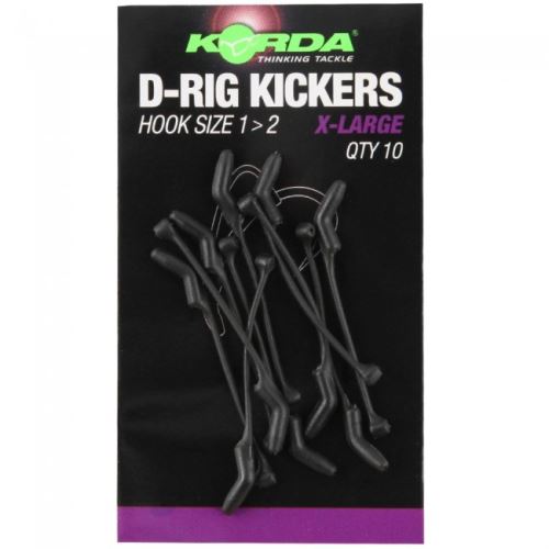 Korda Rovnátka Kickers D Rig Green 10 ks