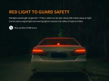 Fenix Nabíjacie Svietidlo CL26R Červená (11)