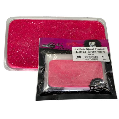 LK Baits Syrové Plávajúce Cesto Na Pstruhy Ružová 40 ml