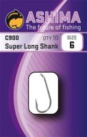 Ashima  Háčiky  C900 Super Long Shank  (10ks)-Veľkosť 4