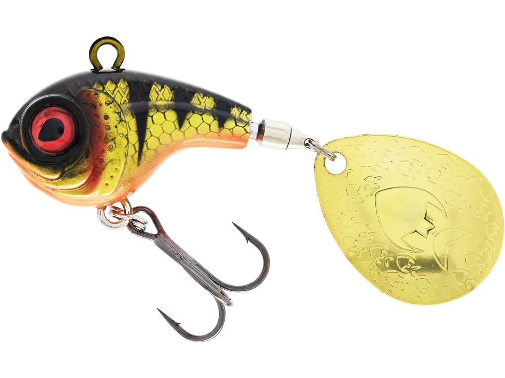 E-shop Westin nástraha dropbite tail spin jig bling perch - 3,4 cm 17 g