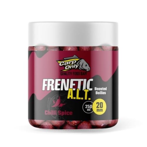 Carp Only Dipované Boilies Frenetic A.L.T. 24 mm 250 ml - Chilli Spice