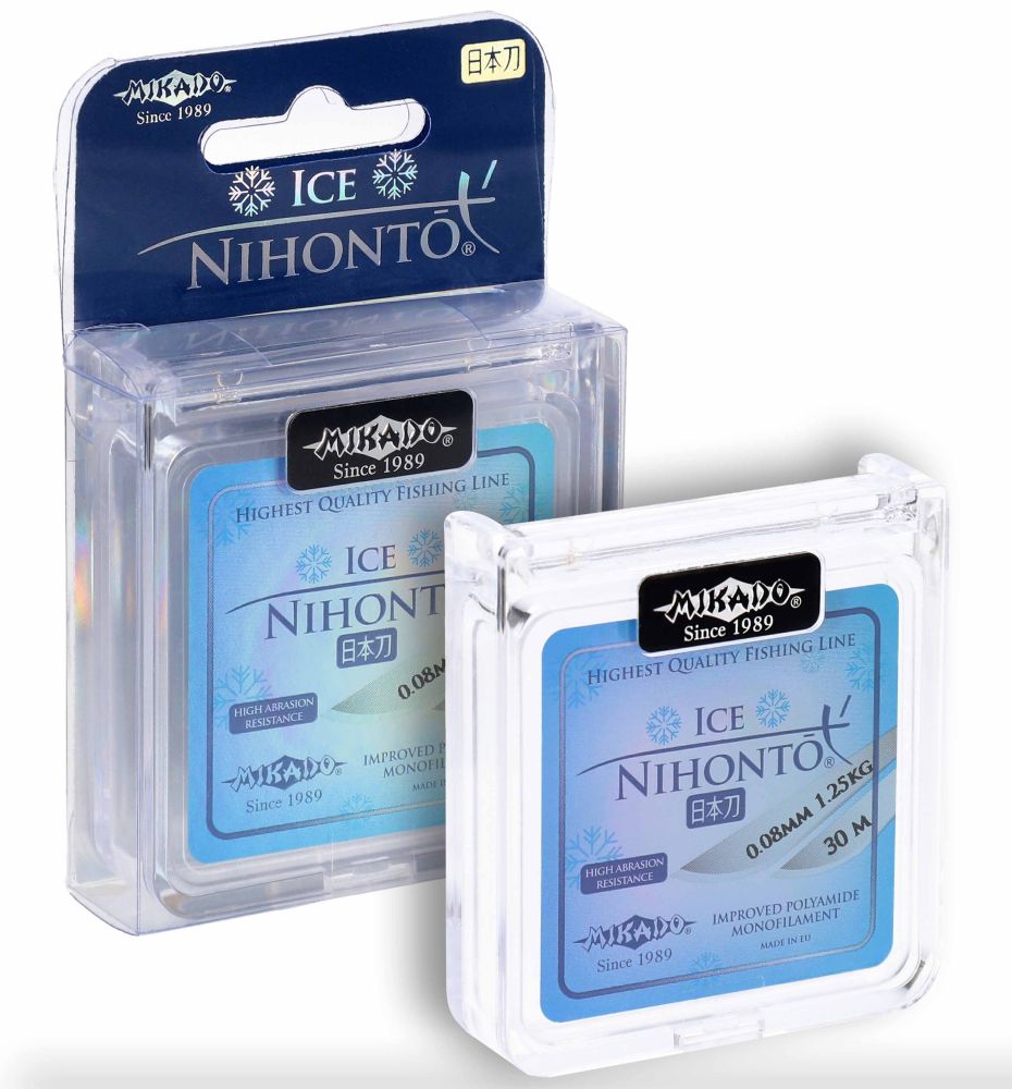 E-shop Mikado vlasec nihonto ice 30 m - 0,18 mm 4,8 kg