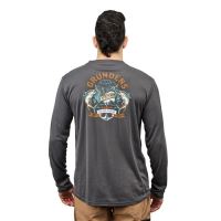 Grundéns Funkčné UV Tričko Tuna Tattoo LS Tech Tee Anchor (4)