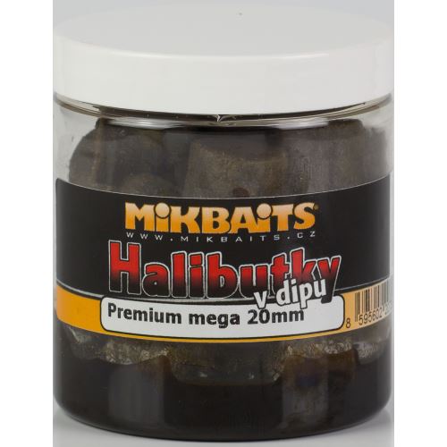 Mikbaits Chytacie Halibutky v dipe 20mm 250ml