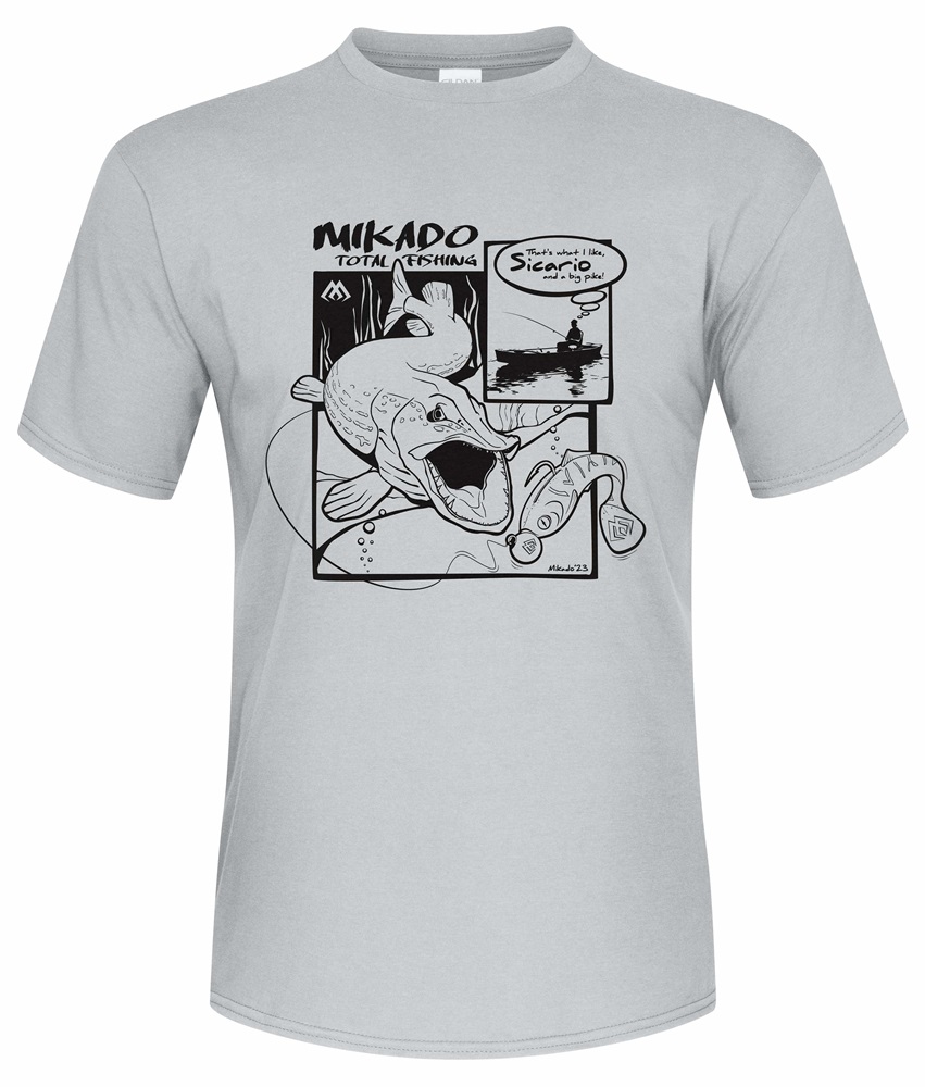 Mikado tričko šťuka - l