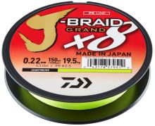 Daiwa Splietaná Šnúra J-Braid Grand X8E Chartreuse 270 m