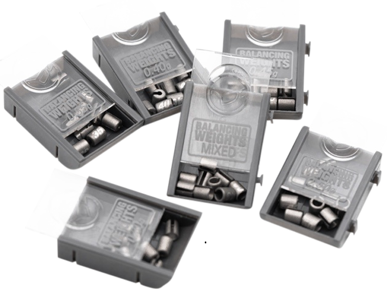 E-shop Korda závažie dark matter balancing weights - 0,50 g