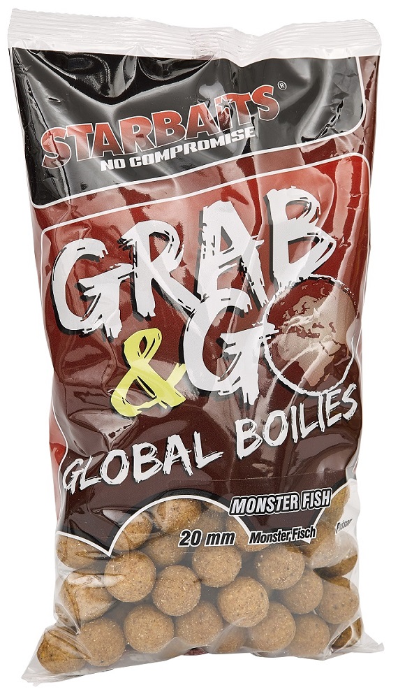 Starbaits boilies g&g global mega fish - 1 kg 14 mm