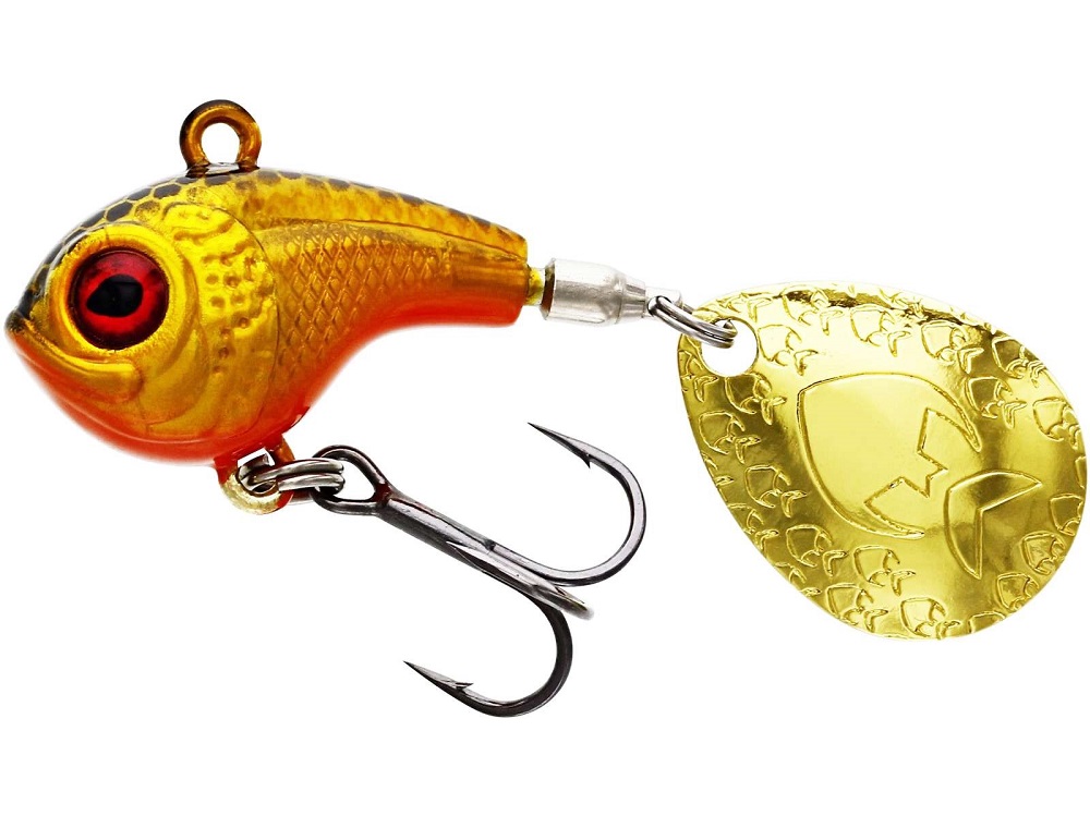 E-shop Westin nástraha dropbite spin tail jig gold rush - 2,6 cm 8 g