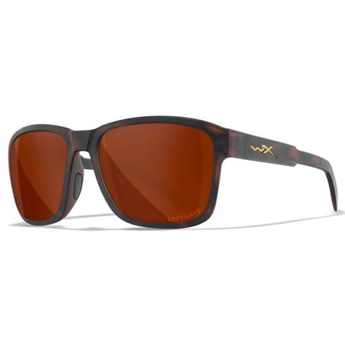 Wiley X Polarizačné Okuliare Trek Captivate Polarized Copper Matte Havanna Brown