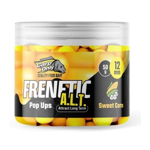 Carp Only Plávajúce Boilies Frenetic A.L.T. Hi-Visual Pop Ups Sweet Corn 50 g