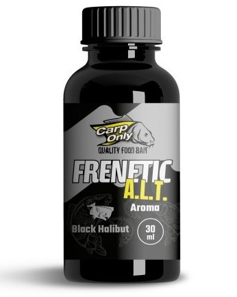 E-shop Carp only aróma dropper frenetic a.l.t. 30 ml - black halibut