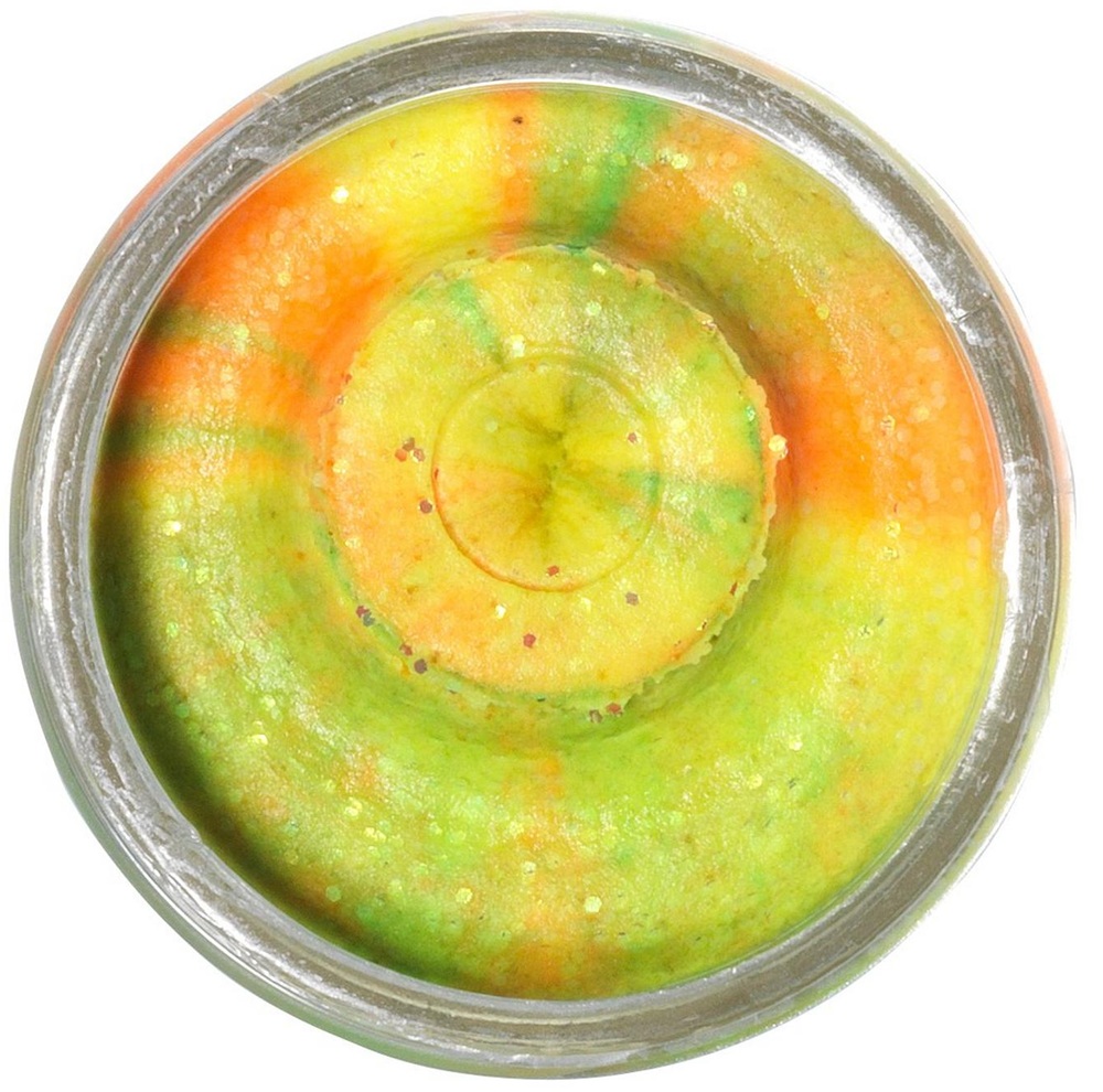 E-shop Berkley cesto na pstruhy natural glitter troutbait cesnak - trblietavá dúhová