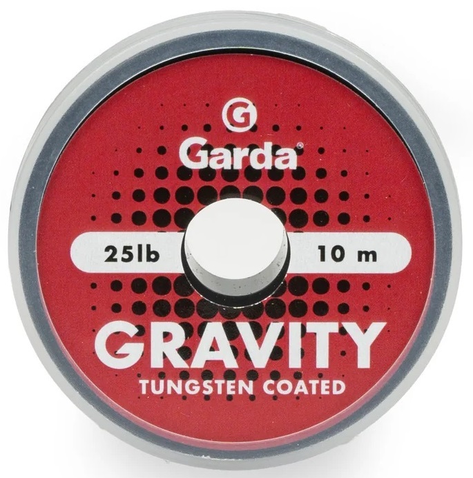 Garda náväzcová šnúra gravity tungsten cover 10 m 25 lb