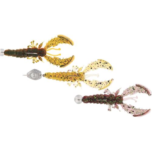 Westin Gumová Nástraha Crecraw Slim R ‘N R Clear Water Mix 7,5 cm 5 g/7 g/10 g 3 ks