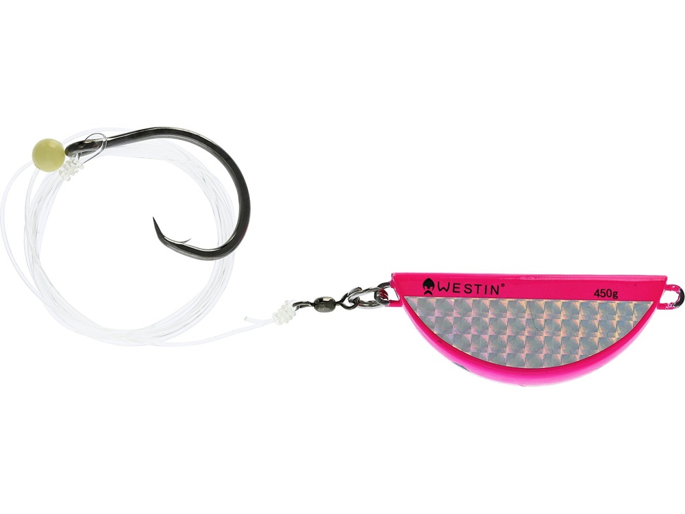 E-shop Westin náväzec halibut anti twist rig circle hook pink flash - 450 g