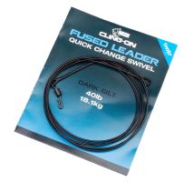 Nash Montáž Cling-On Fused Leader 40lb Silt 1 m Nash Montáž Cling-On Fused Leader 40lb Silt 1 m
