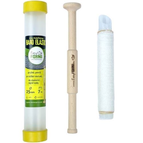 Easy Fishing PVA Pančucha Elastic Hard Komplet 7 m 40 mm