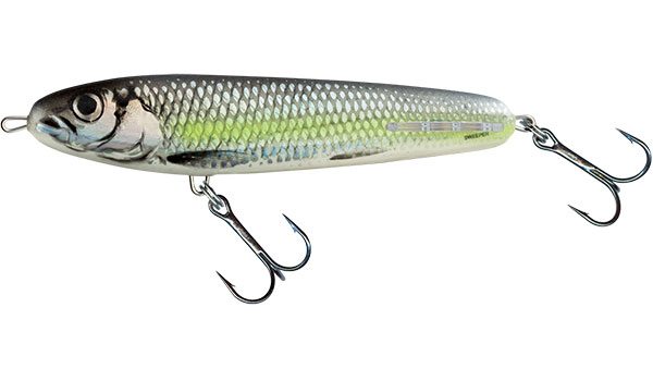 Salmo wobler sweeper sinking silver chartreuse shad-14 cm 50 g