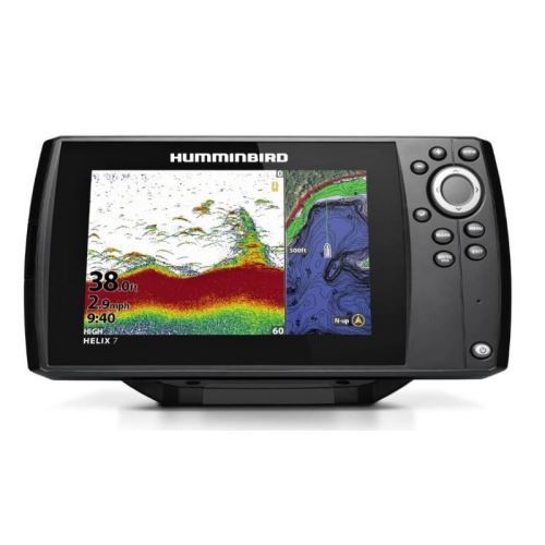 Humminbird Helix 7x Chirp GPS G3N + Autochart Zero Lines Map Card