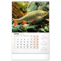 PGCZ Nástenný Kalendár Rybársky 2025 CZ 33×46 cm / CZ (8)