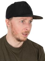 Fox Šiltovka Black/Camo Flat Peak Snapback Ha
