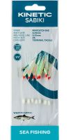 Kinetic Náväzec Sabiki MaxCatchl Glow Fishskin Mix 200 cm #6