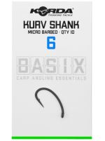 Korda Háčiky Basix Kurv Shank Micro Barbed (5)