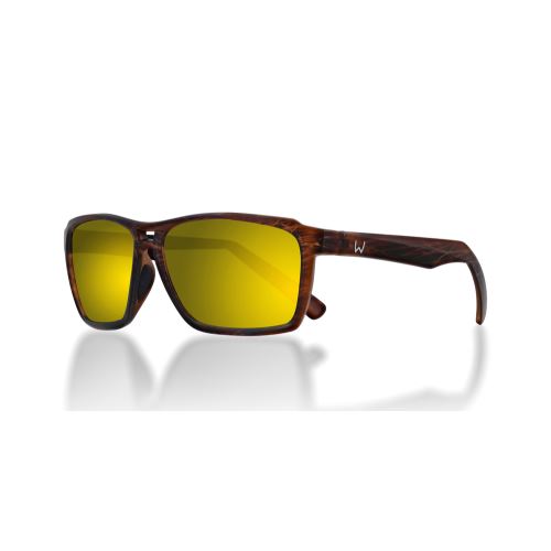 Westin Polarizačné Okuliare W6 W6 Street 150 Matte Brown Stripe LB Brown Yellow AR Green