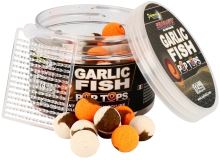 Starbaits Boilie Plávajúvce Pop Tops Garlic Fish 60 g-14 mm