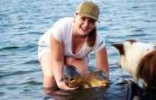 R-SPEKT Tričko Carp Love Dámské Biele (7)