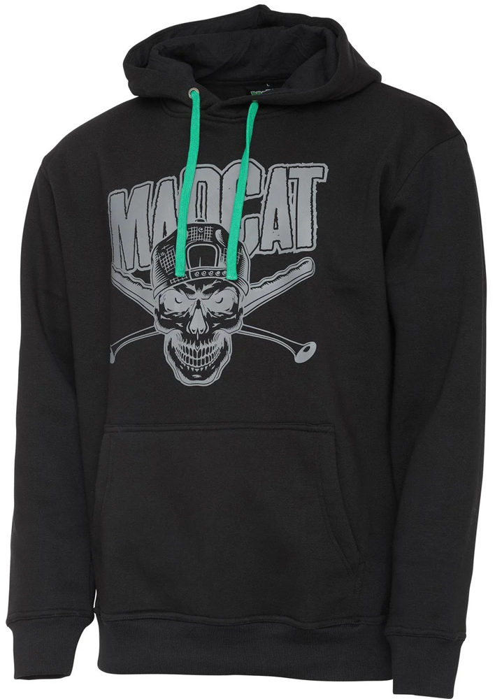 E-shop Madcat mikina skull hoodie black - m