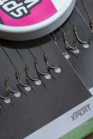 Korum Nadväzec Power Braid Spiked Method Hair Rigs 15 lb Barbed 10 cm 8 ks (5)