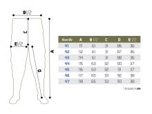 Delphin Brodiace Nohavice Do Pása Hron Pants (6)