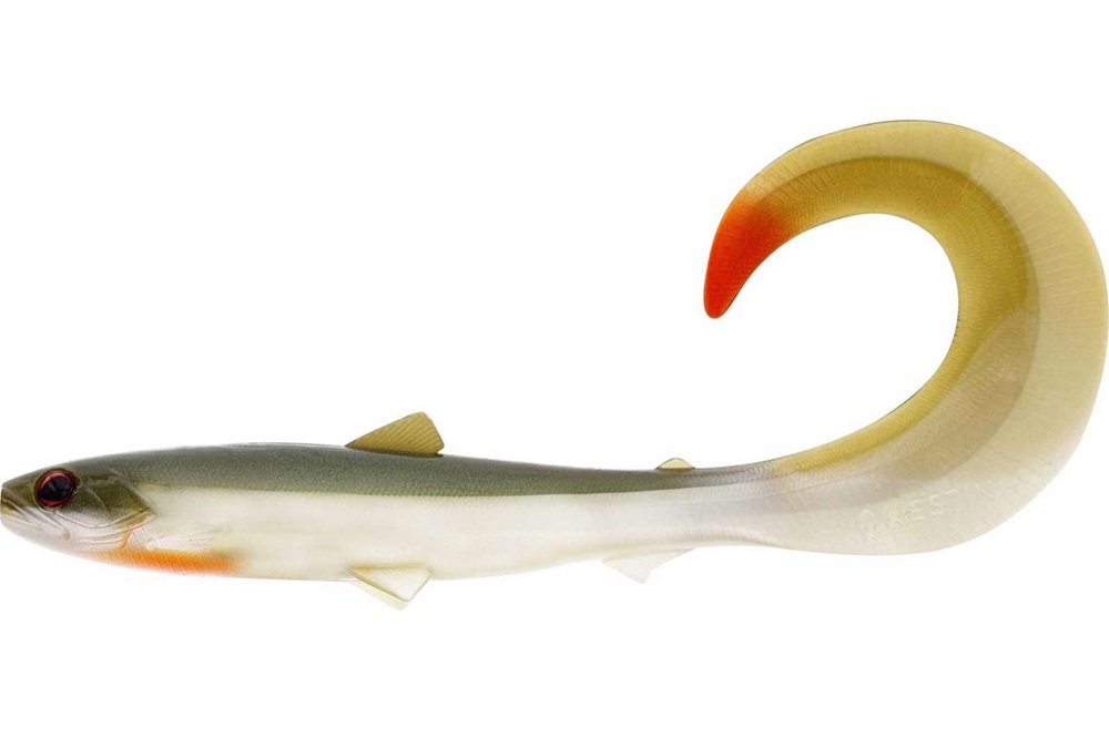 E-shop Westin gumová nástraha bullteez curltail bass orange - 8 cm 3 g 3 ks