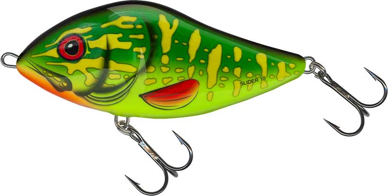 Salmo wobler slider sinking green pike - 10 cm