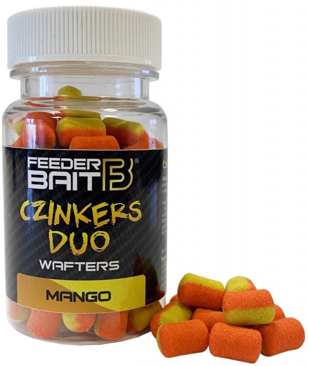 Feederbait wafters duo czinkers 7x10 mm 60 ml - mango