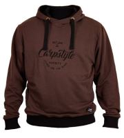 Carpstyle Mikina Brown Fores Hoodie