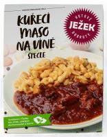 Ježkovy Krabičky Kuracie Mäso Na Víne a Špecle 450 g Ježkovy Krabičky Kuracie Mäso Na Víne a Špecle 450 g