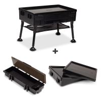 Nash Box Na Nohách TT Rig Station And Testing + Bočné Stolíky TT Rig Station Side Table + Krabička TT Rig Station Needle Box