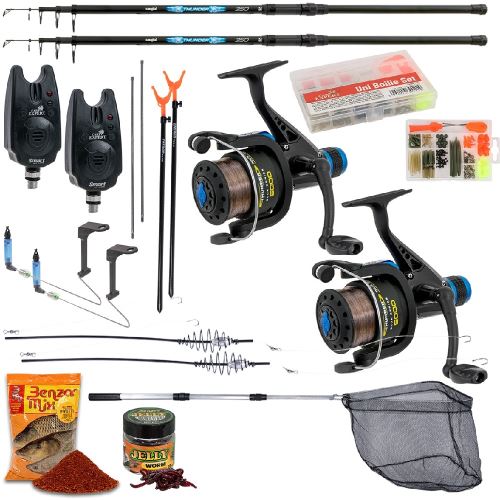 Energo Team Prút Set Teleskopický Dvojitý Thunder 3,5 m 50-100 g