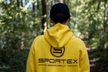 Sportex Rybárska Mikina s Kapucňou Žltá (4)